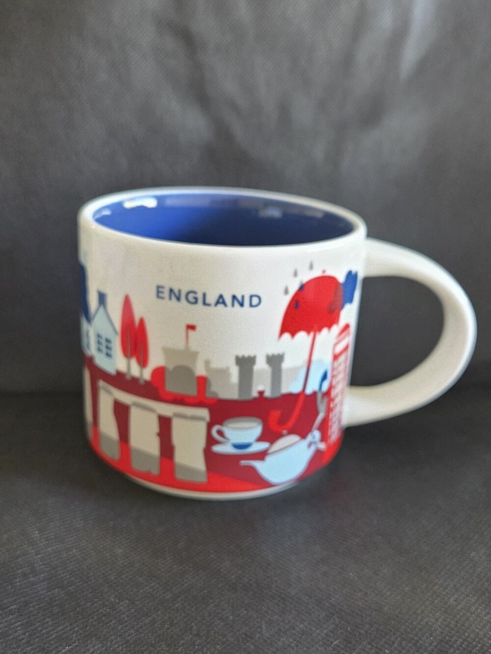 England Starbucks Mug - You Are Here Series